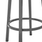 Armen Living Lorin 30" Bar Height Swivel Bar Stool in Java Finish and Chocolate Faux Leather LCLRBAJVCHO30 - alternate 5